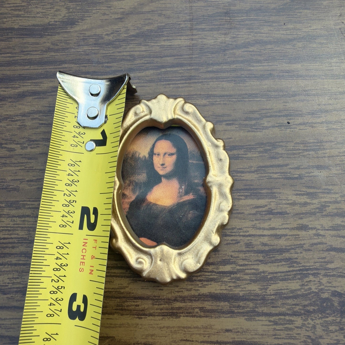 Mixed Miniatures Lot Dollhouse Resin Ceramic Wood Basket Mona Lisa Decor