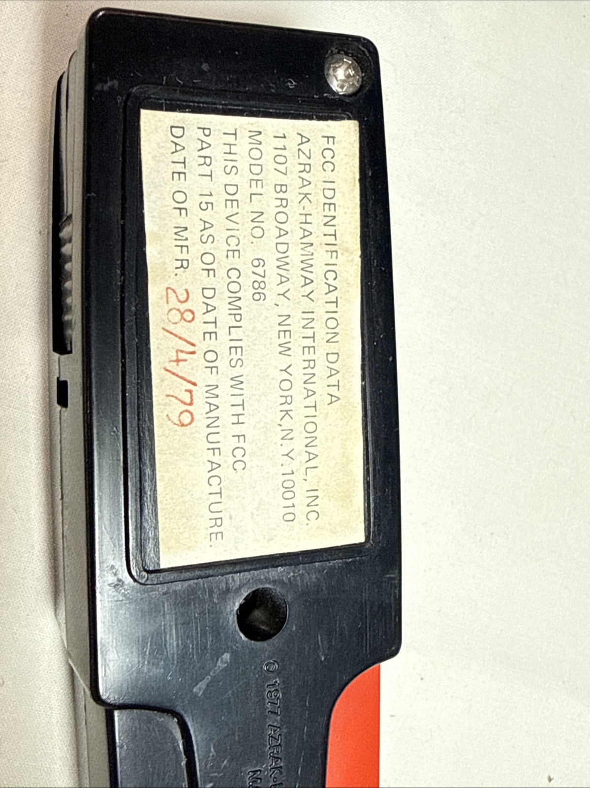 Vintage 1977 AHI Power Command RC Batmobile  Radio Control Remote Tested Works