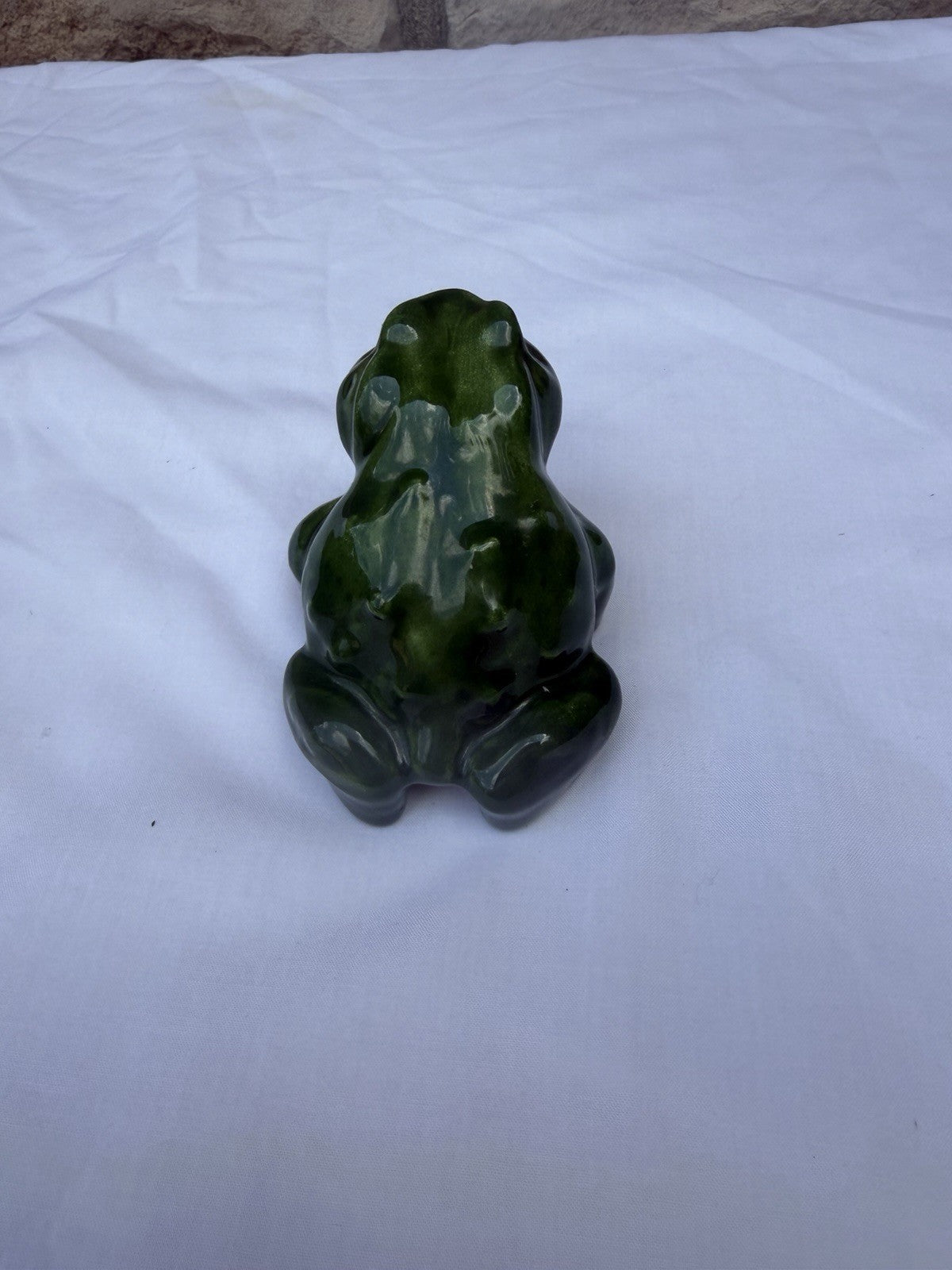 Vintage Frog Figurine Collection Ceramic Glass Cast Iron Art Pottery Mixed Lot