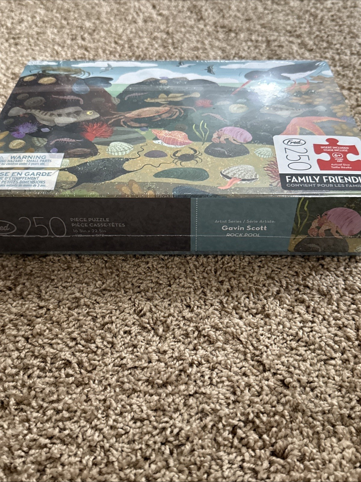 Lot of 2 New Puzzles Rock Pool 300pc Dream Landscape Bits and Pieces