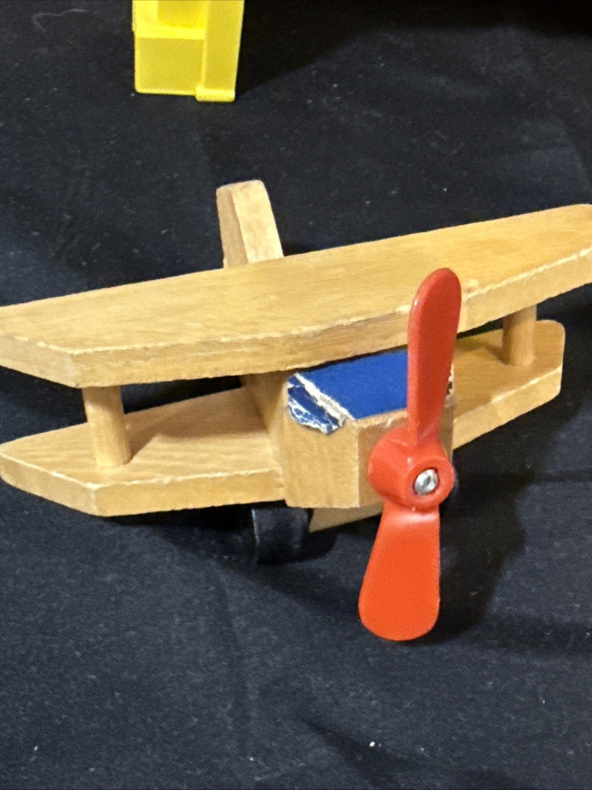 1972 Mattel Preschool Airport Playset Plane Copter Truck Vintage Incomplete