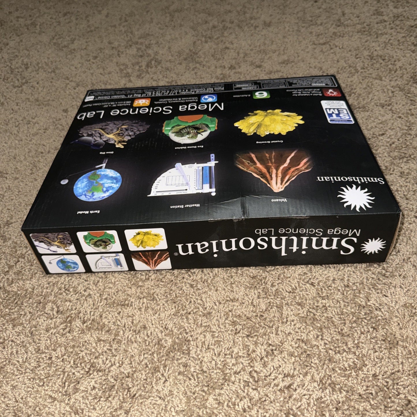 Smithsonian Mega Science Lab Kit Set 6 Activities  SEALED NEW