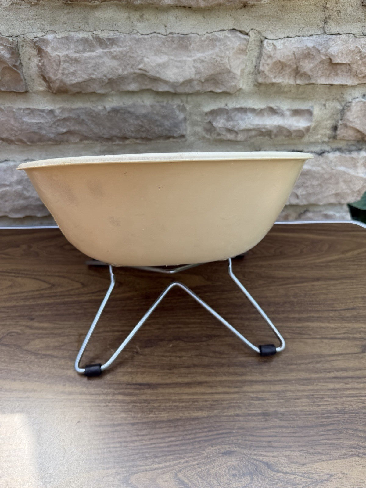 Vintage Cosco Booster Seat Model 13-186 Chrome Legs Blue Plastic Child Seat 1970