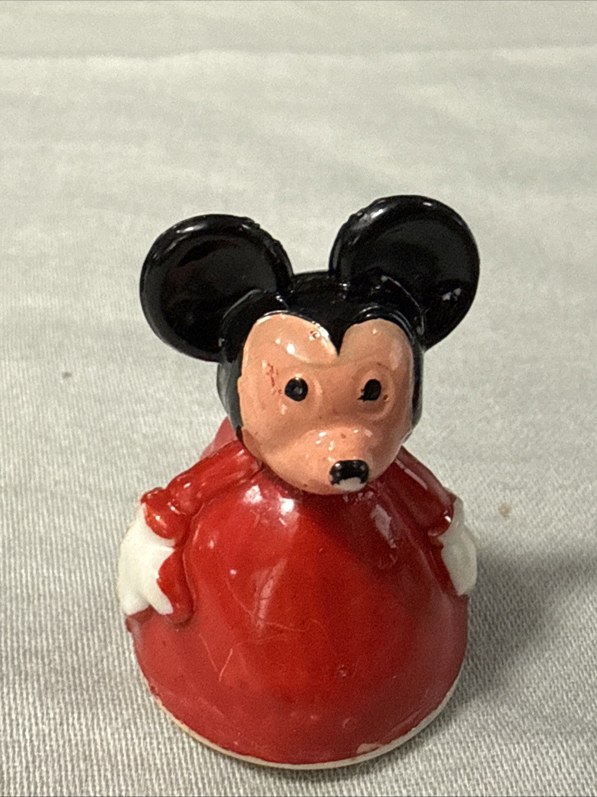 Vintage Disney Roller Toys Lot of 4 Mickey Pluto Pinocchio HK