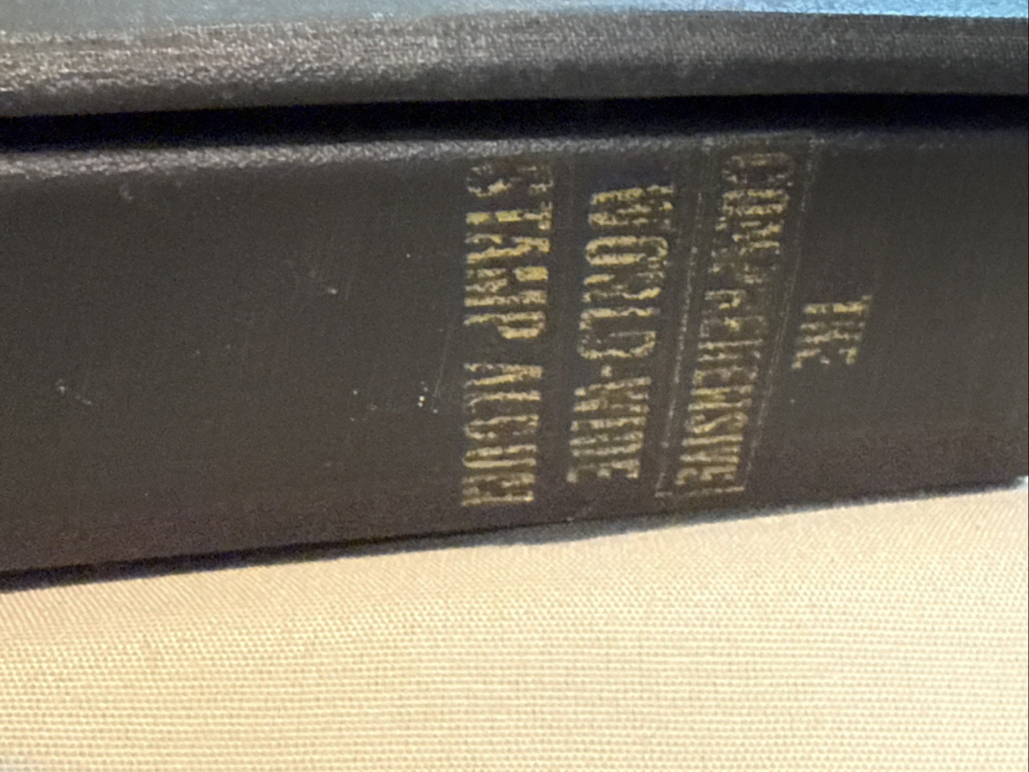 Worldwide Stamp Album Collection Comprehensive Many Stamps Canceled Mint Vintage