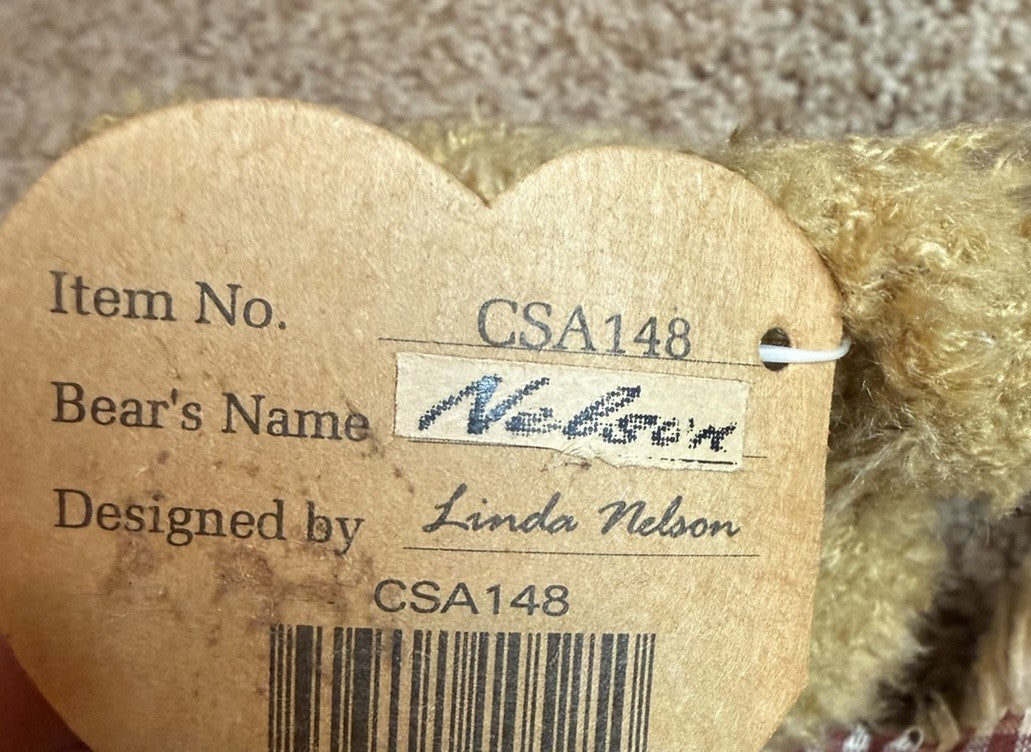 Vintage Teddy Bear Plush Lot 4 Ganz Cottage Collectibles Tagged Stuffed Animals