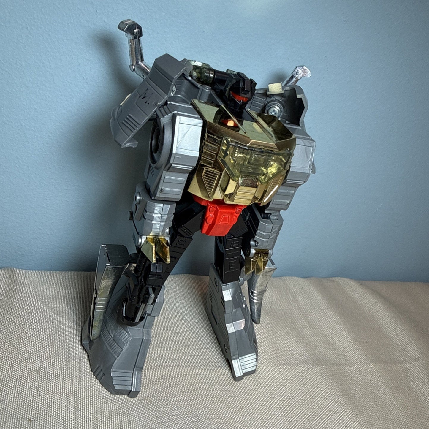 Vintage 1985 Hasbro Transformers G1 Grimlock Dinobot Figure Incomplete