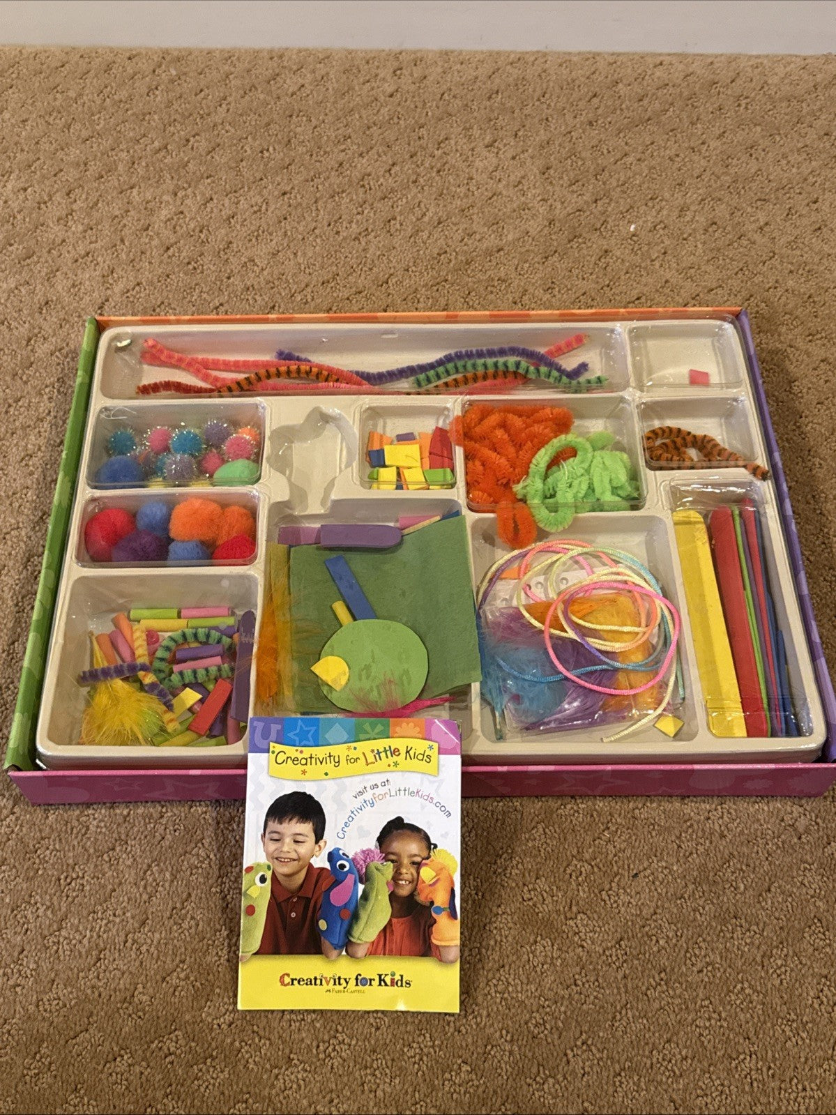 Creativity For Kids Faber Castell Craft Kit Used