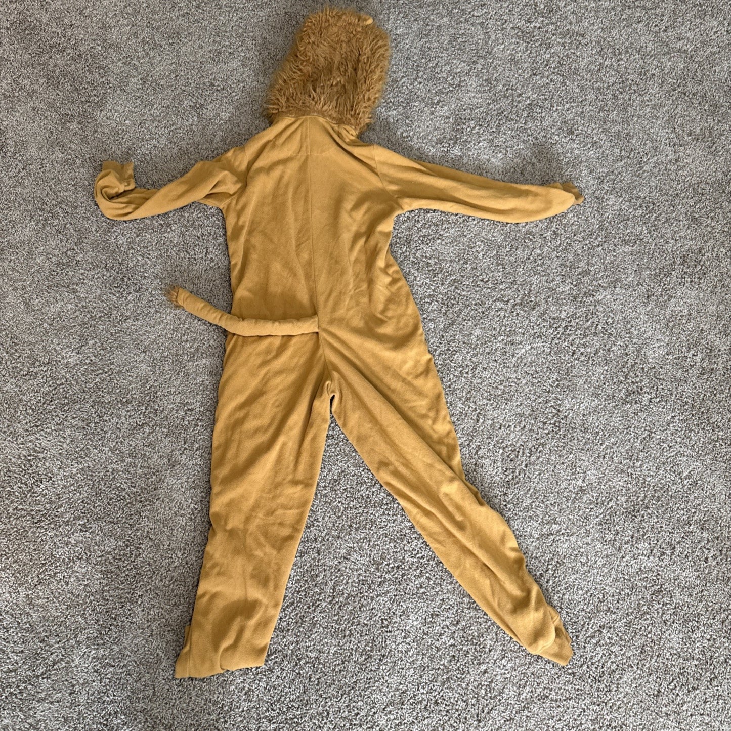 Lion Pajamas Plush Hooded Jumpsuit Xhilaration Costume Sleepwear Size Small
