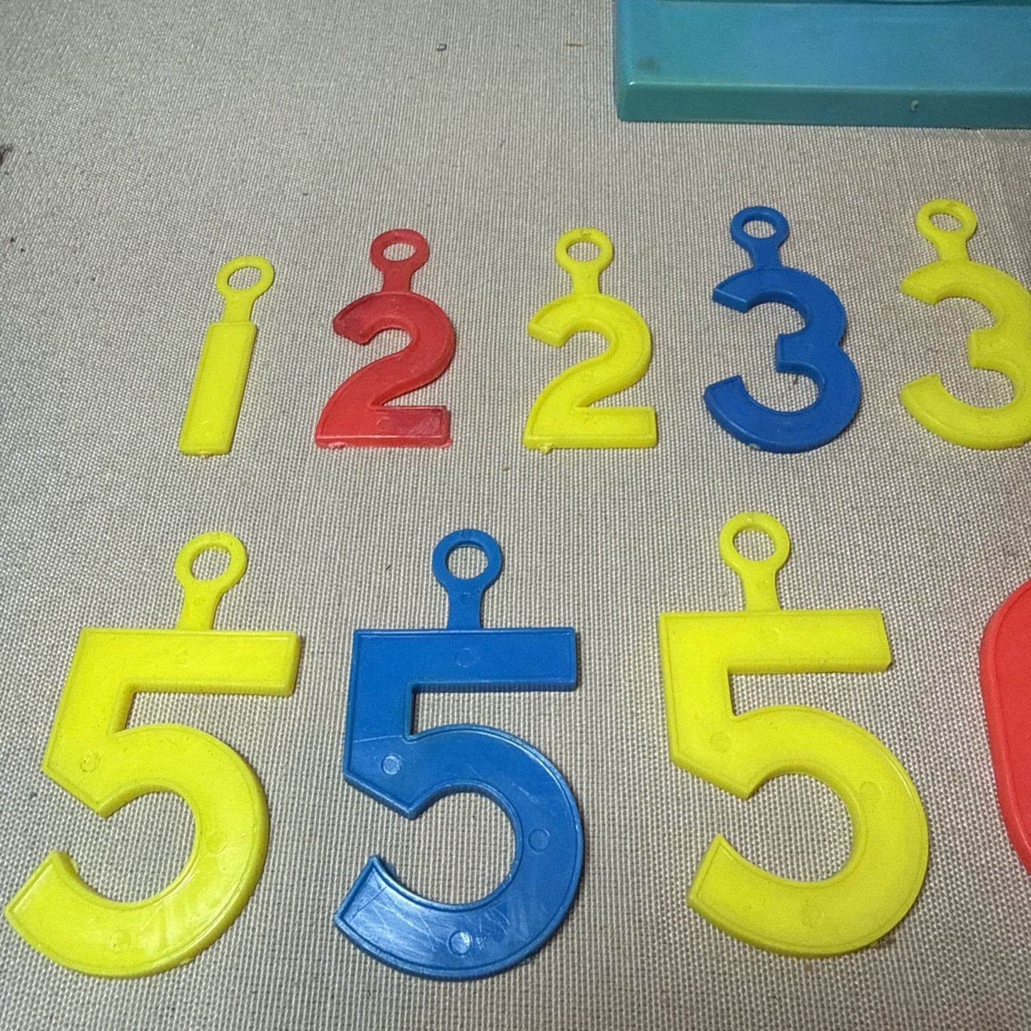 Vintage Mego Elephant Balancing Scale Learning Toy Hong Kong Complete Numbers