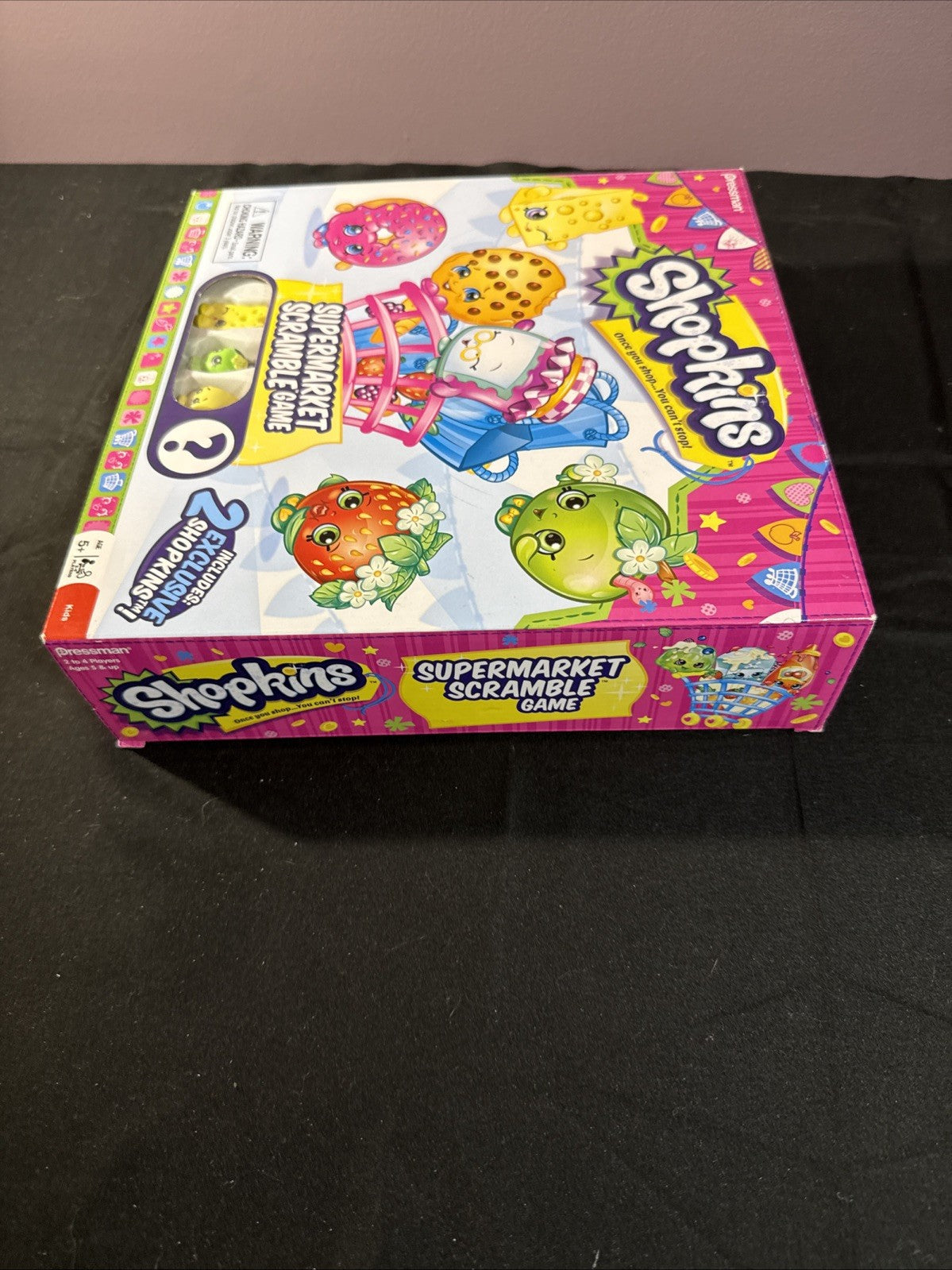 Shopkins Supermarket Scramble Game w Exclusive Figures
