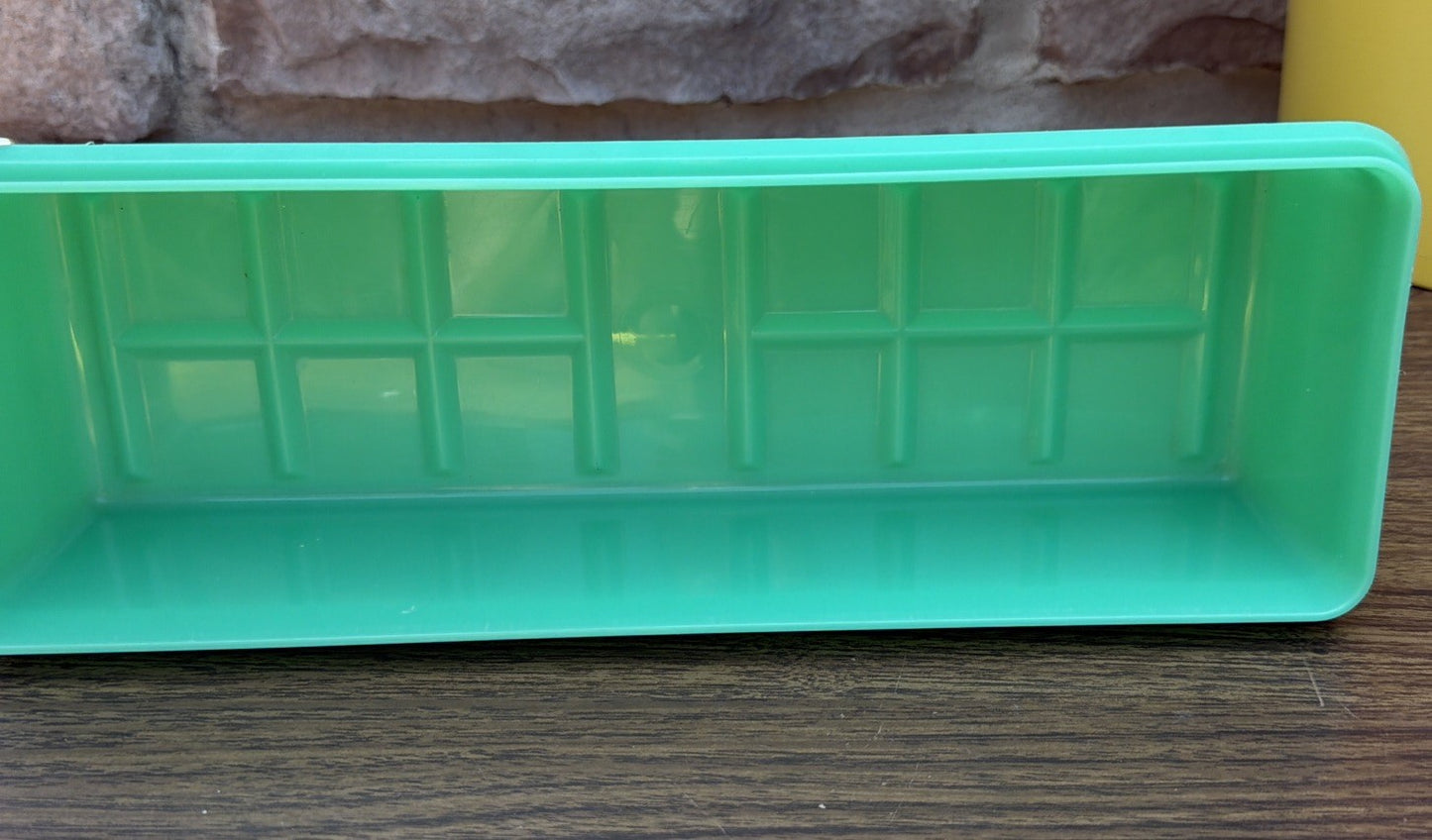 Vintage Tupperware Servalier Canisters Slimline Pitcher Tumblers Keeper Green Lo