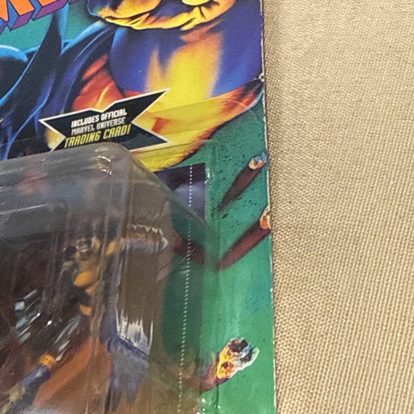 Vintage ToyBiz X Men MOC Carded Figure Lot 4 Marvel Sealed Collectibles
