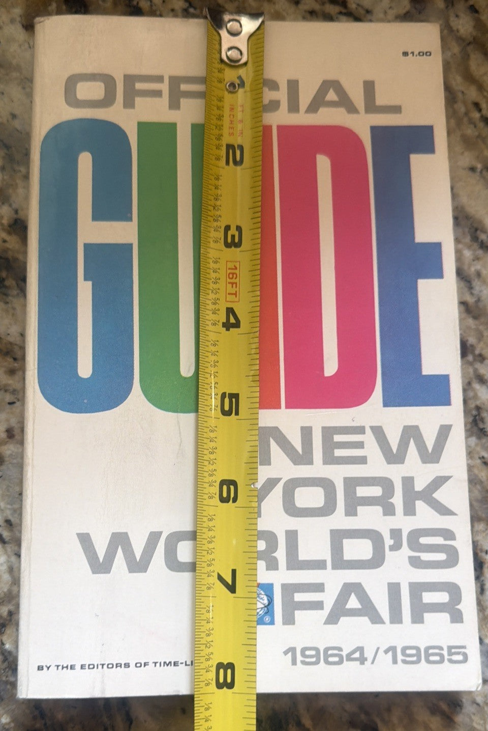 Official Guide New York Worlds Fair 1964 1965 Time Life Paperback Vintage