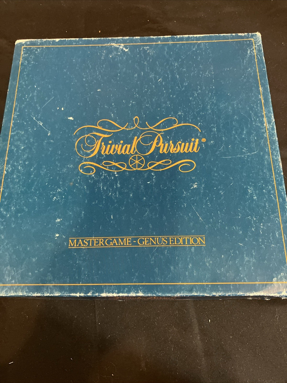 Vintage 1981 Trivial Pursuit Genius Edition Board Game Master Set