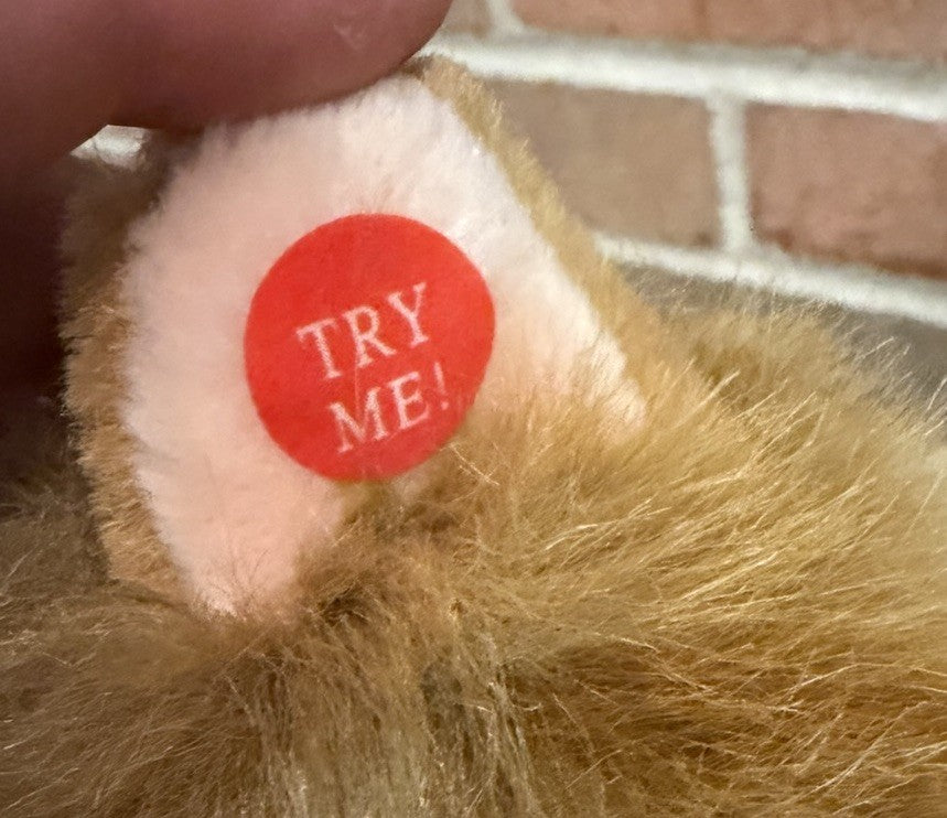 Vintage Morris the Cat 9 Lives Plush Toy 2000 Stuffed Talks Sound NEEDS BATTERY