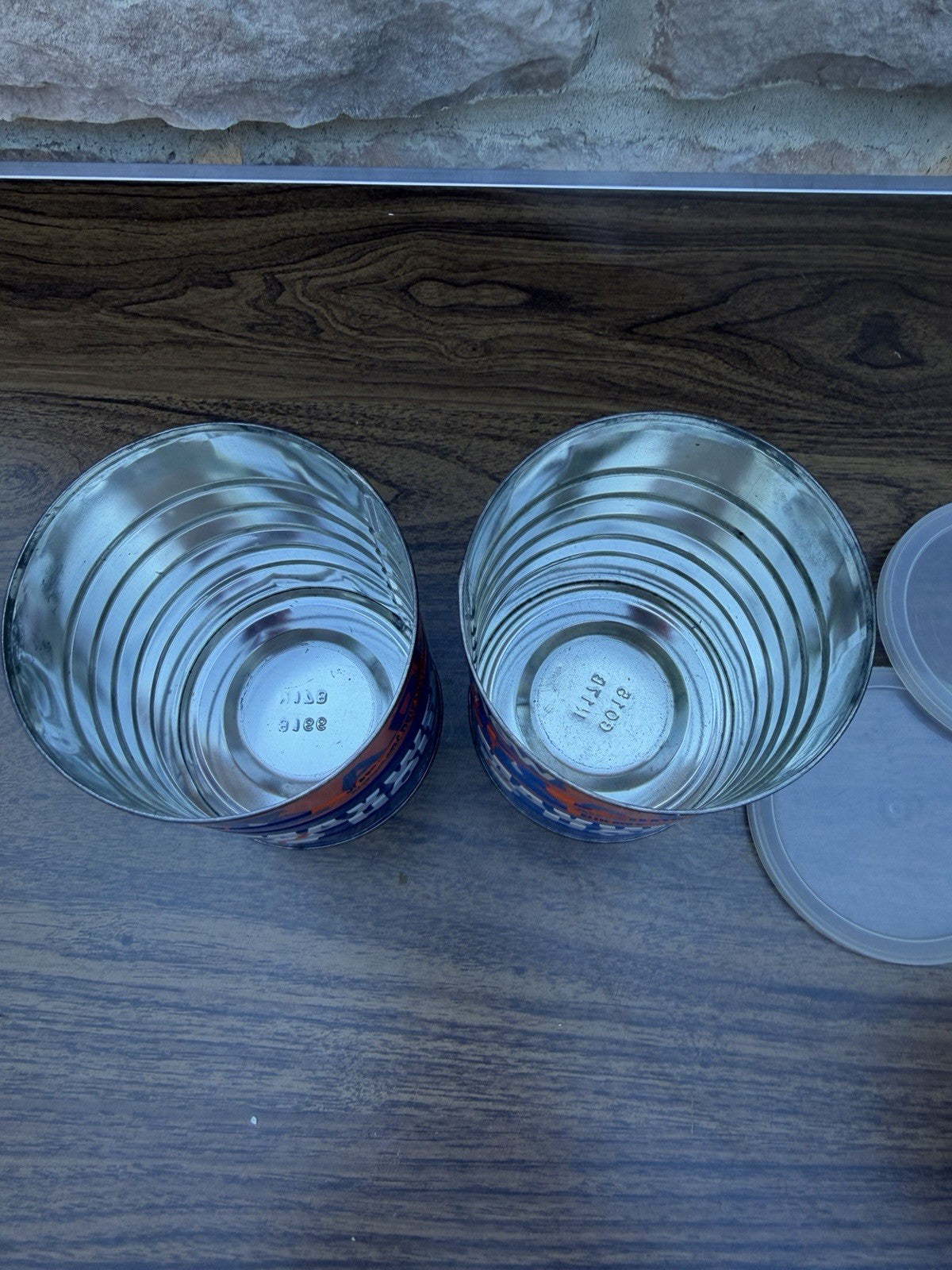 Vintage Kitchen Advertising Cans Lot Maxwell House Folgers Planters Mr Peanut