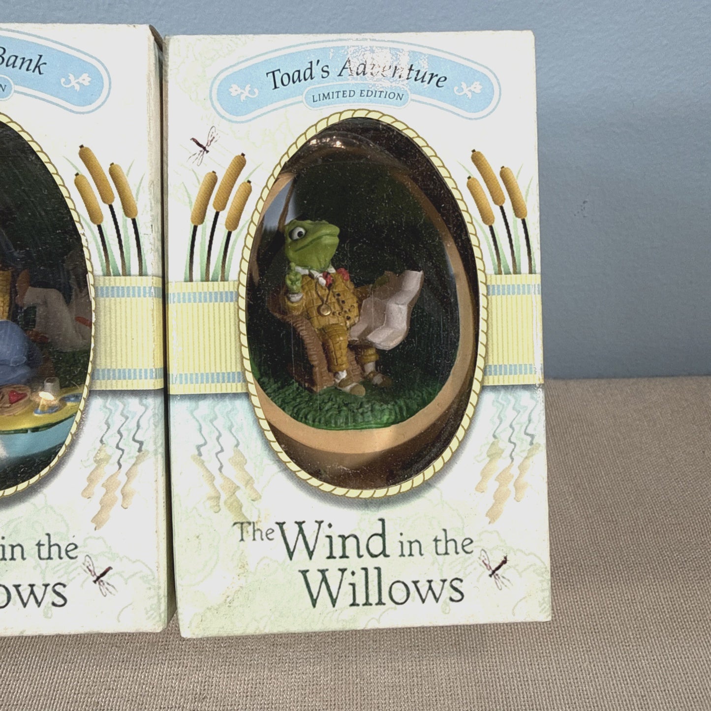 Wind in the Willows Figurine Complete Set 4 Limited Edition New in Box NIB