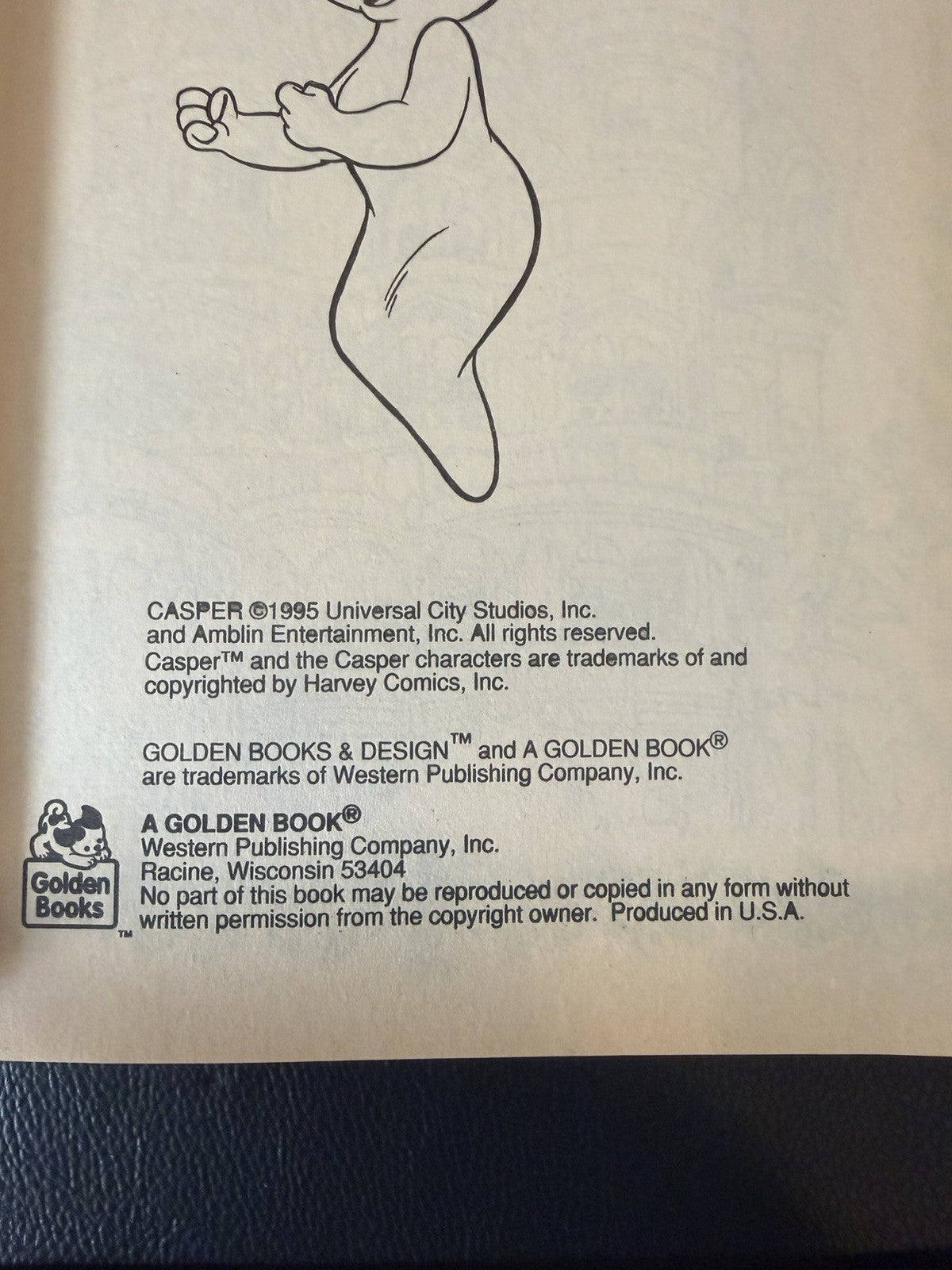 Vintage Casper The Friendly Ghost Books Comics Mad Libs Card Game Bundle