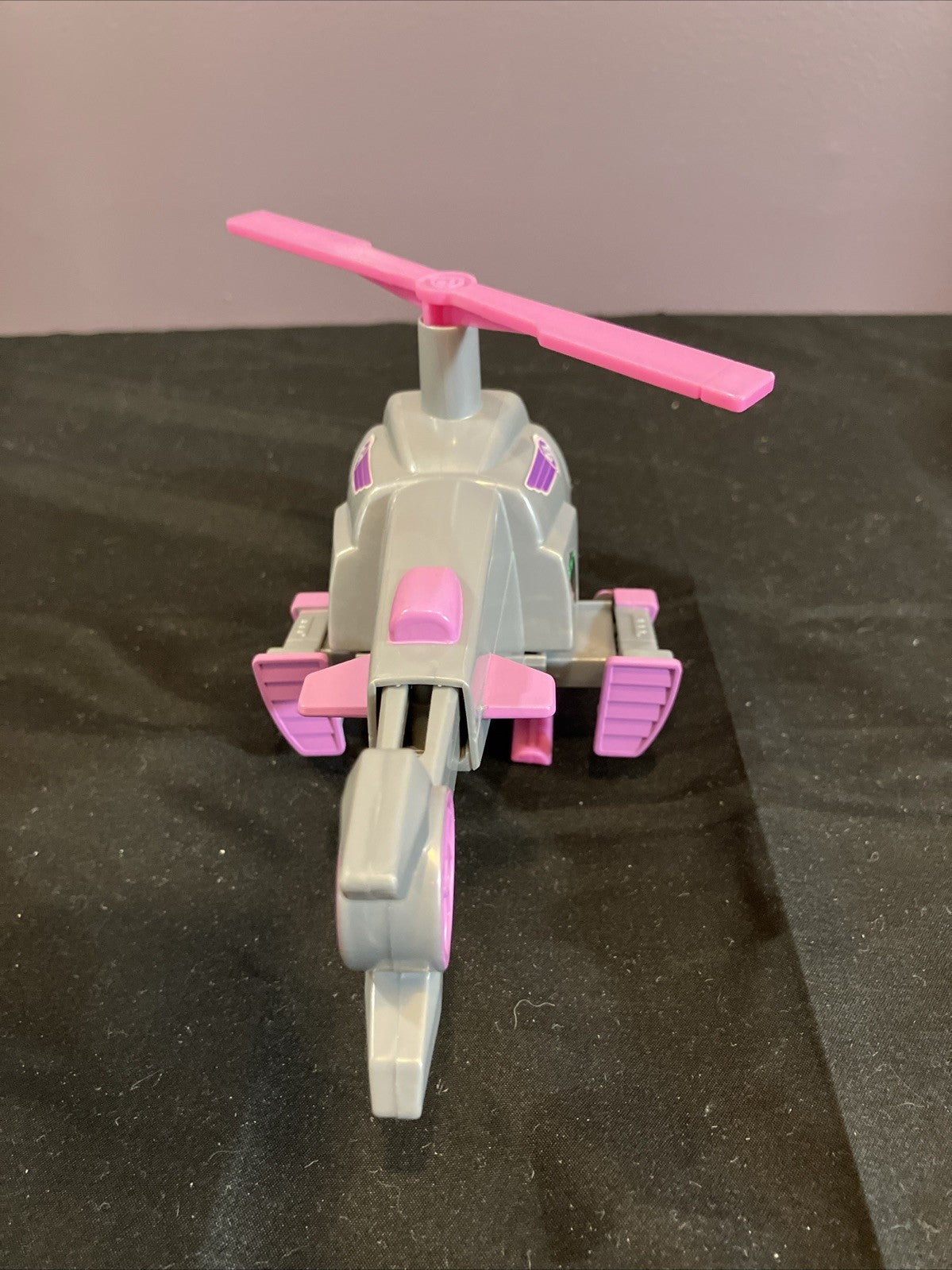Paw Patrol Skye Helicopter Toy Deluxe Vehicle Pink Grey Spin Master
