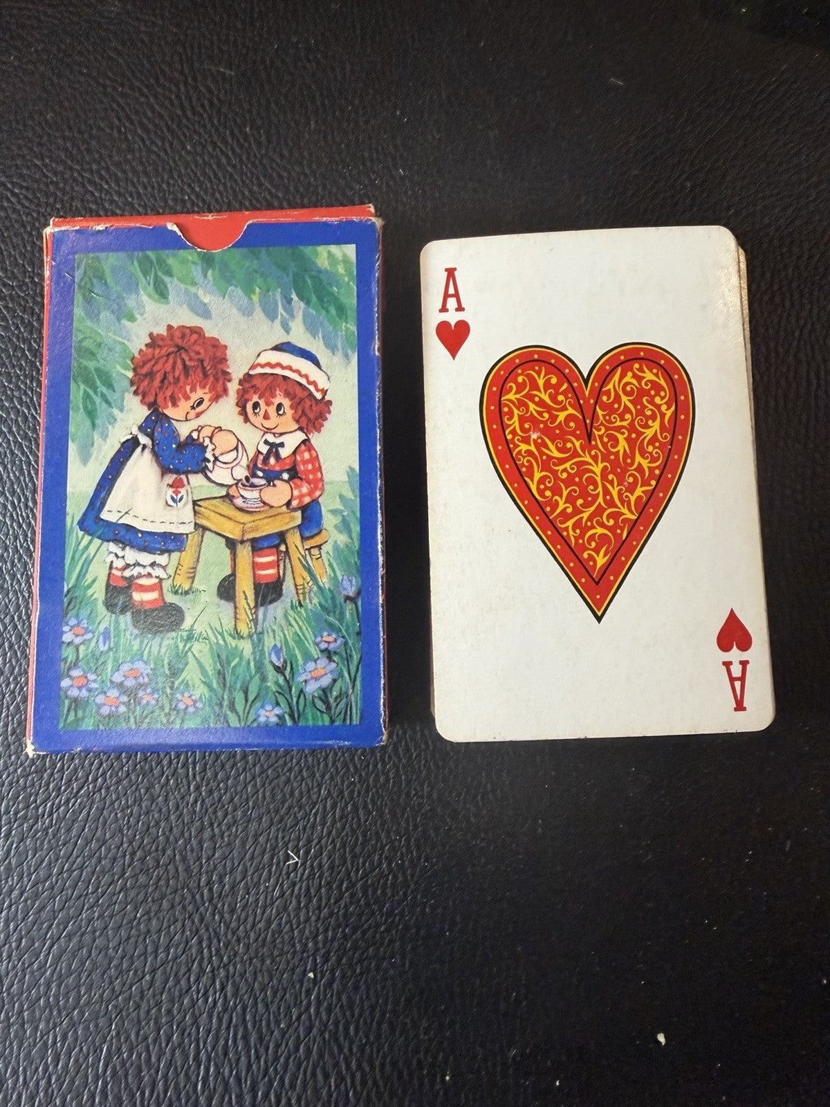 Vintage Playing Cards Kermit Frog Hallmark Raggedy Ann Dog Card Decks Lot of 3