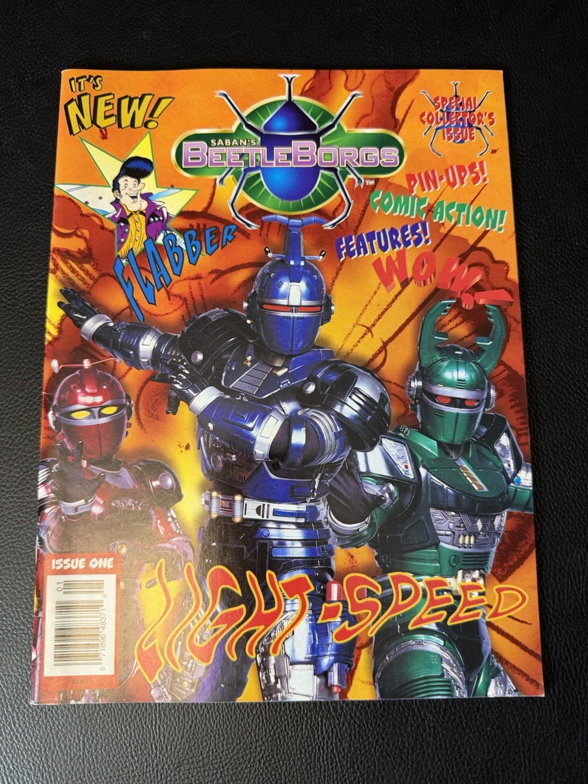 Vintage Sabans Beetleborgs Metallix Magazine Issues 1 & 4 1996 1997