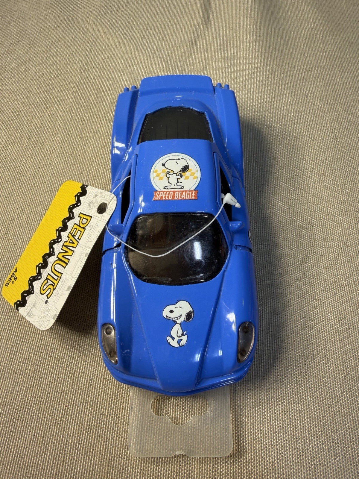 Vintage Peanuts Charlie Brown Snoopy Toy Car Gift Wrap 1970s Mixed Collection