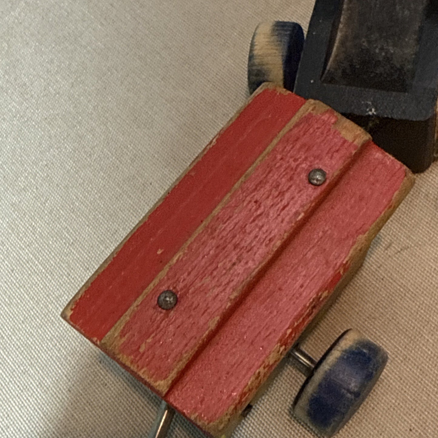 Vintage Fisher Price #215 Choo Choo Train Pull Toy 1950s Wooden Classic