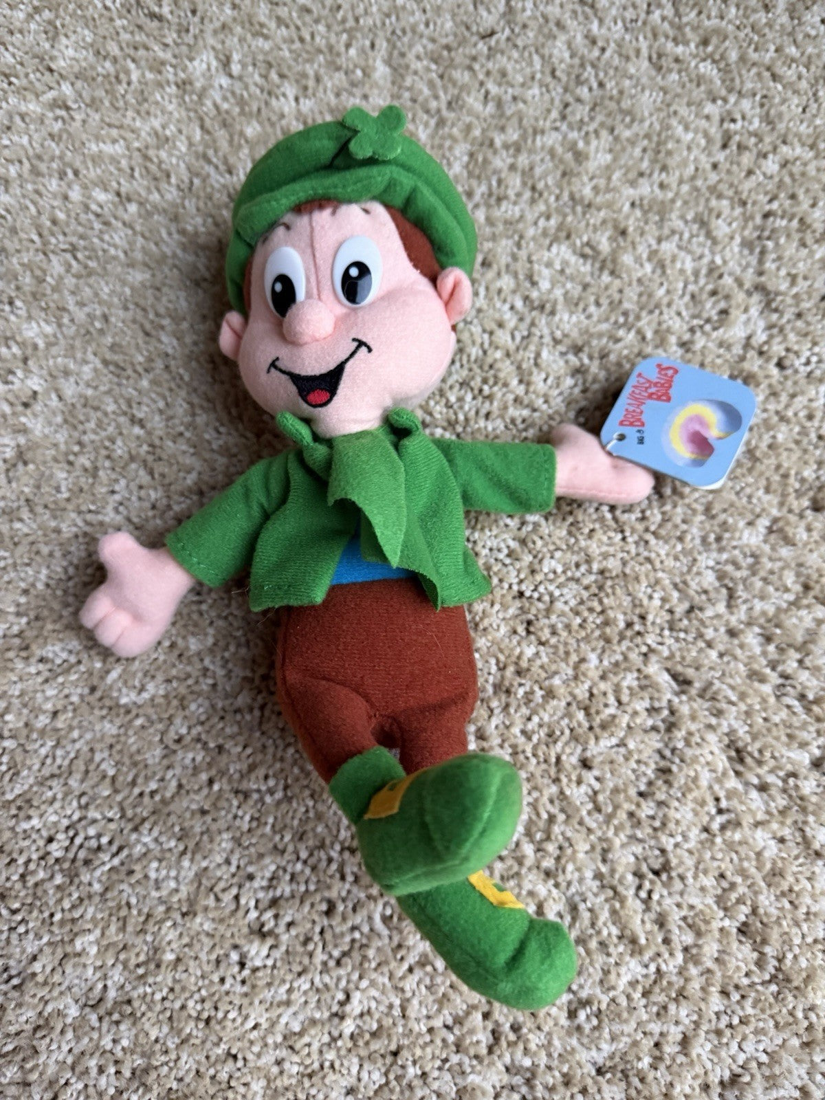 Vintage 1990s General Mills Breakfast Pals Plush Set 5 Cereal Mascots Toys NWT