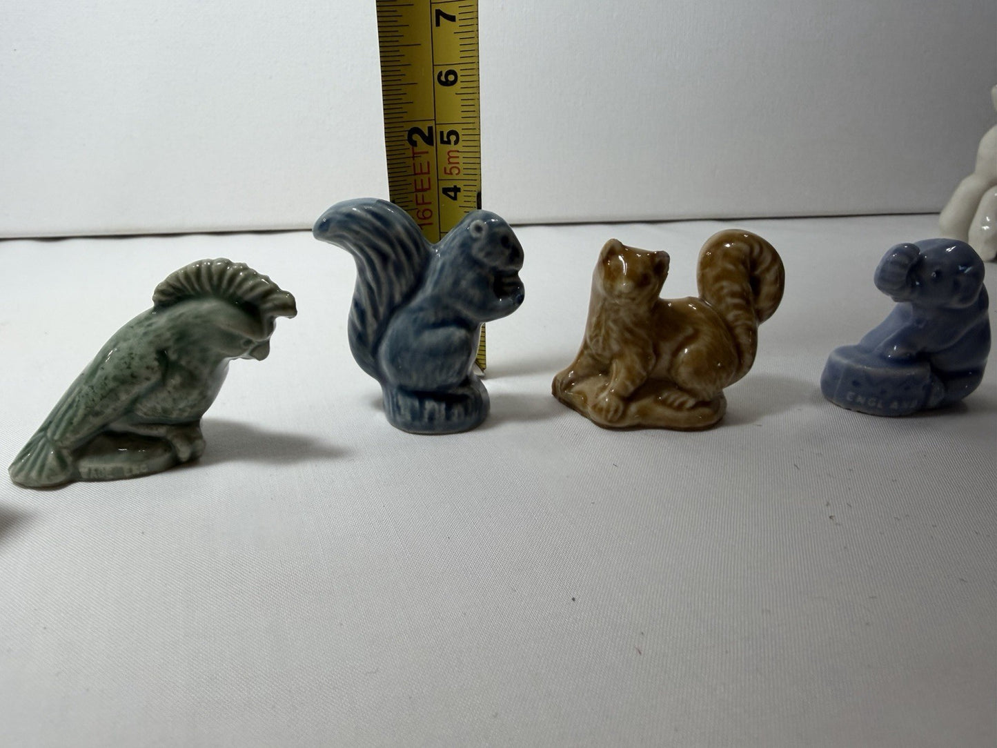 Wade Whimsies Red Rose Tea Animal Figures Lot of 5 Made in England