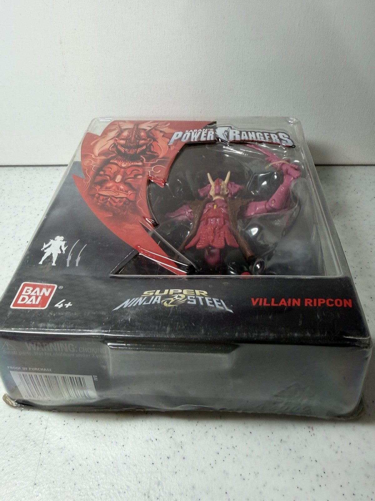 Power Rangers Super Ninja Steel Ripcon Action Figure Bandai New Sealed