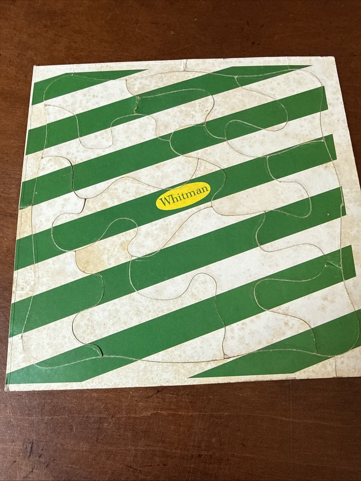 Vintage Whitman Boys and Girls Puzzle 1950s Complete Puzzle 7.5x7.5"