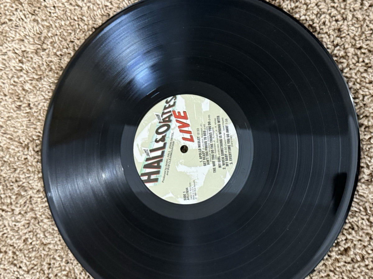 Hall Oates Vinyl LP Lot 3 Live Apollo Big Bam Boom Rock N Soul Part 1 RCA Rock