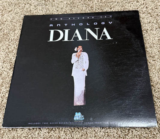 Diana Ross Anthology 2 LP Vinyl Motown Greatest Hits Classic Soul Pop Records