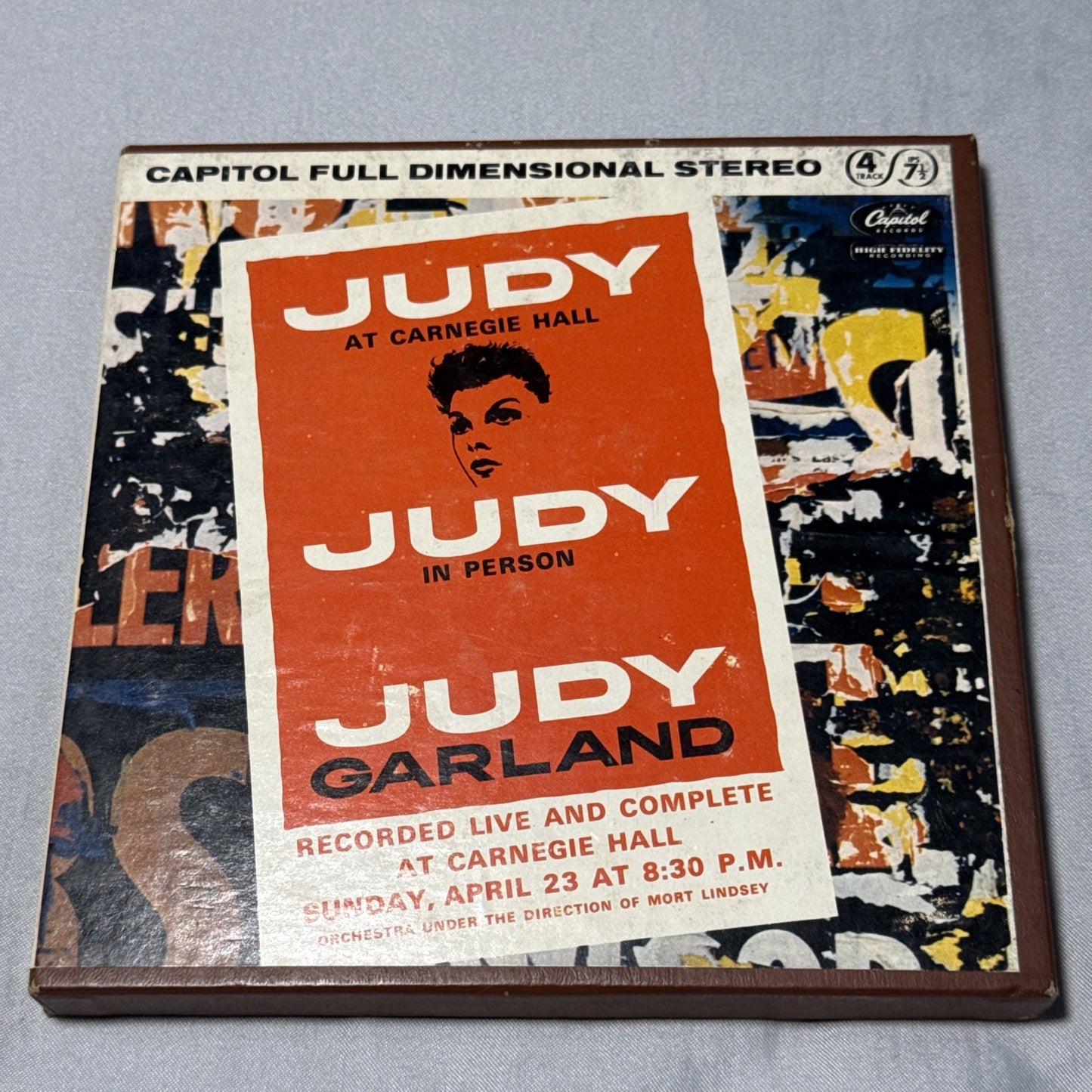Judy Garland At Carnegie Hall 1961 Reel To Reel IPS 4 Track Stereo