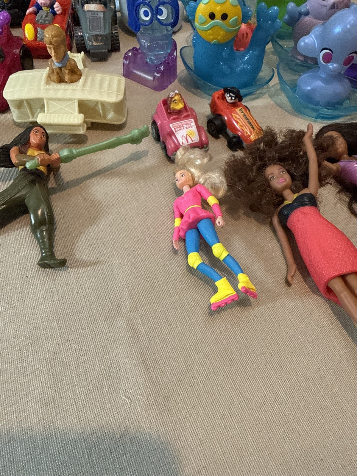 Vintage McDonalds Toys Figures Happy Meal Mixed Sealed Loose Lot of 71