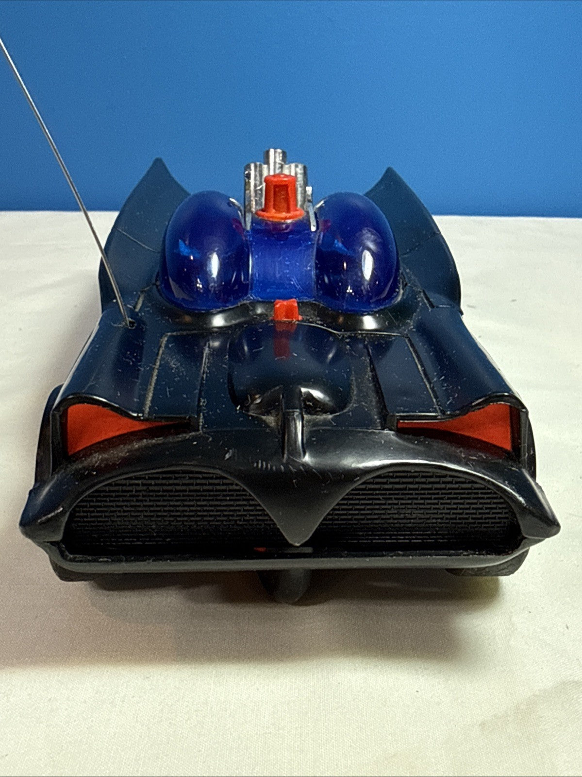Vintage 1977 AHI Power Command RC Batmobile  Radio Control Remote Tested Works