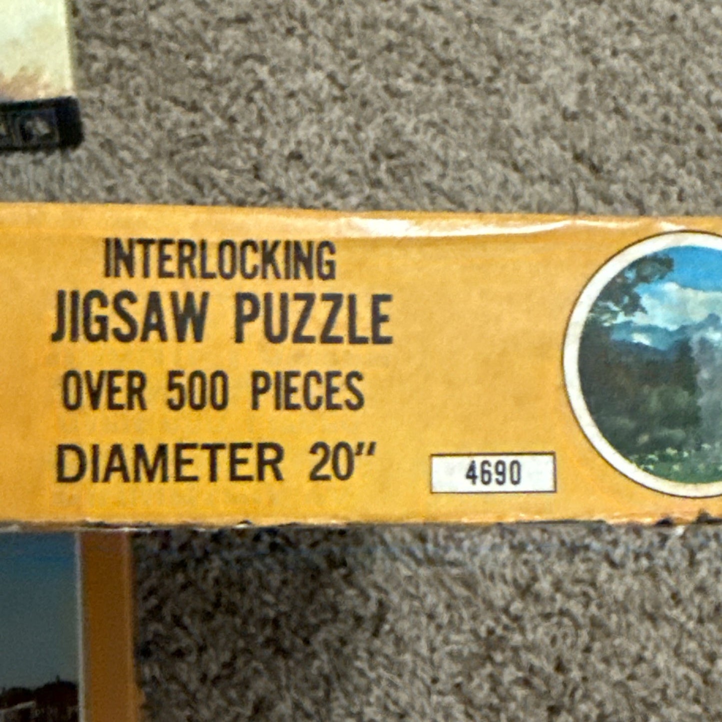 Lot Of 4 Vintage Puzzles  Dorset Peasants Feast Lobster Boats Mona Leisure