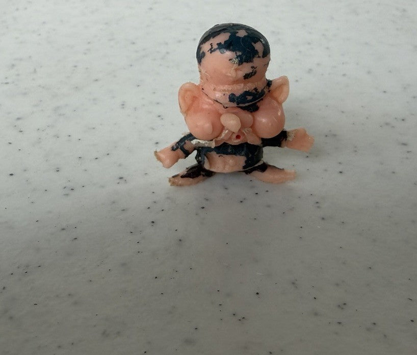 Vintage 1986 Mel Appel Weird Ball Slughead Collectible Figure Rare Baseball Toy