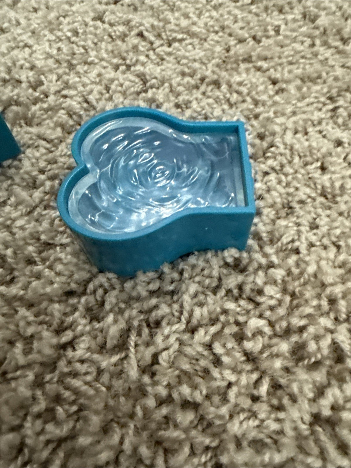 Battat Our Generation Replacement Heart Shaped Dog Bowl Paw Paradise Blue