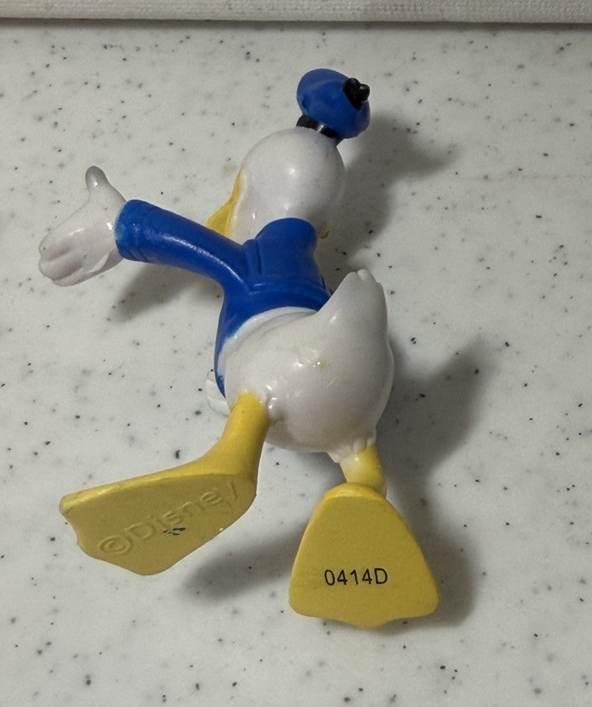 Disney Donald Duck Daisy Duck PVC Figure Lot Cake Toppers Mickey Friends Figures