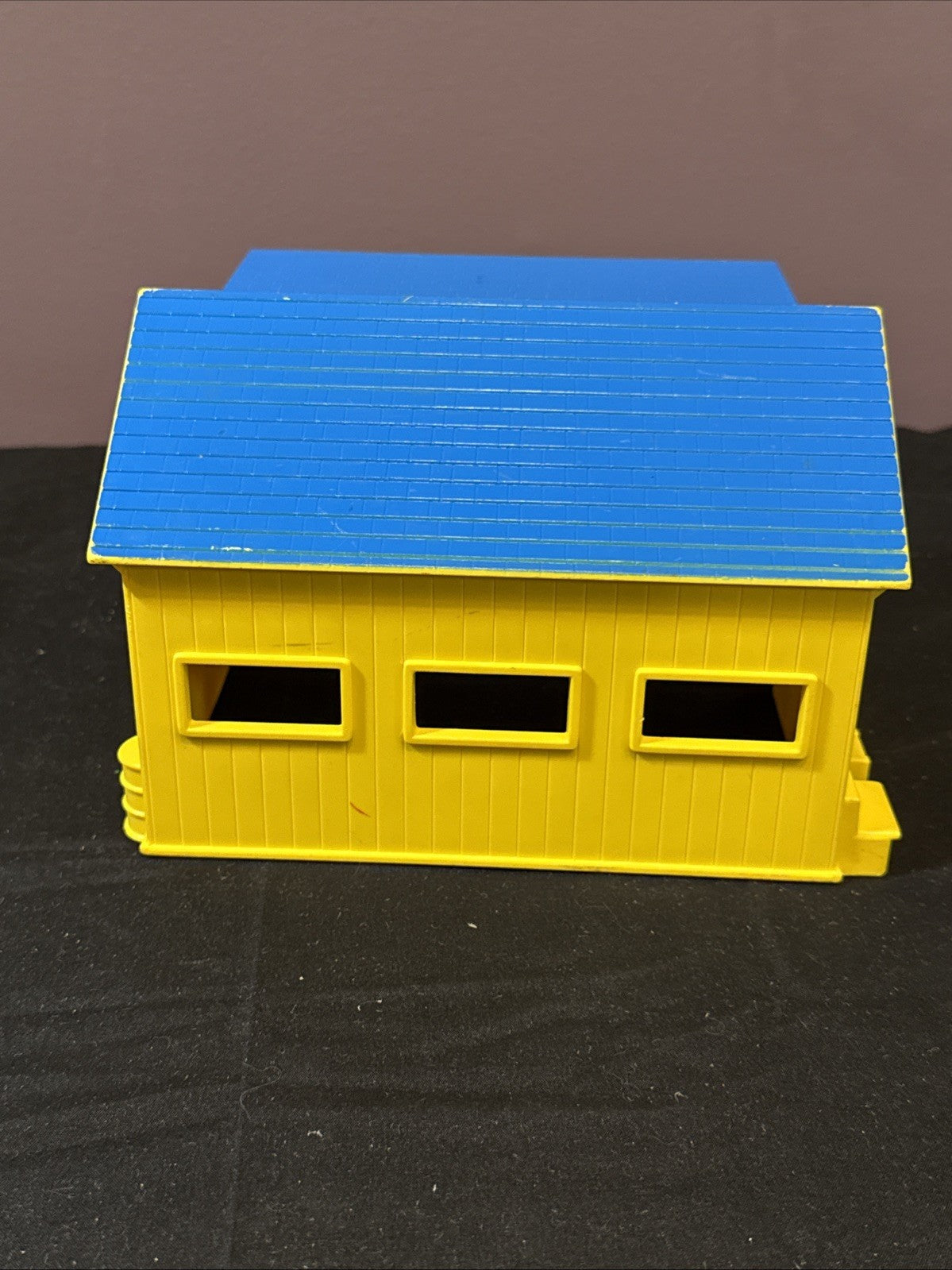 1972 Mattel Preschool Airport Playset Plane Copter Truck Vintage Incomplete