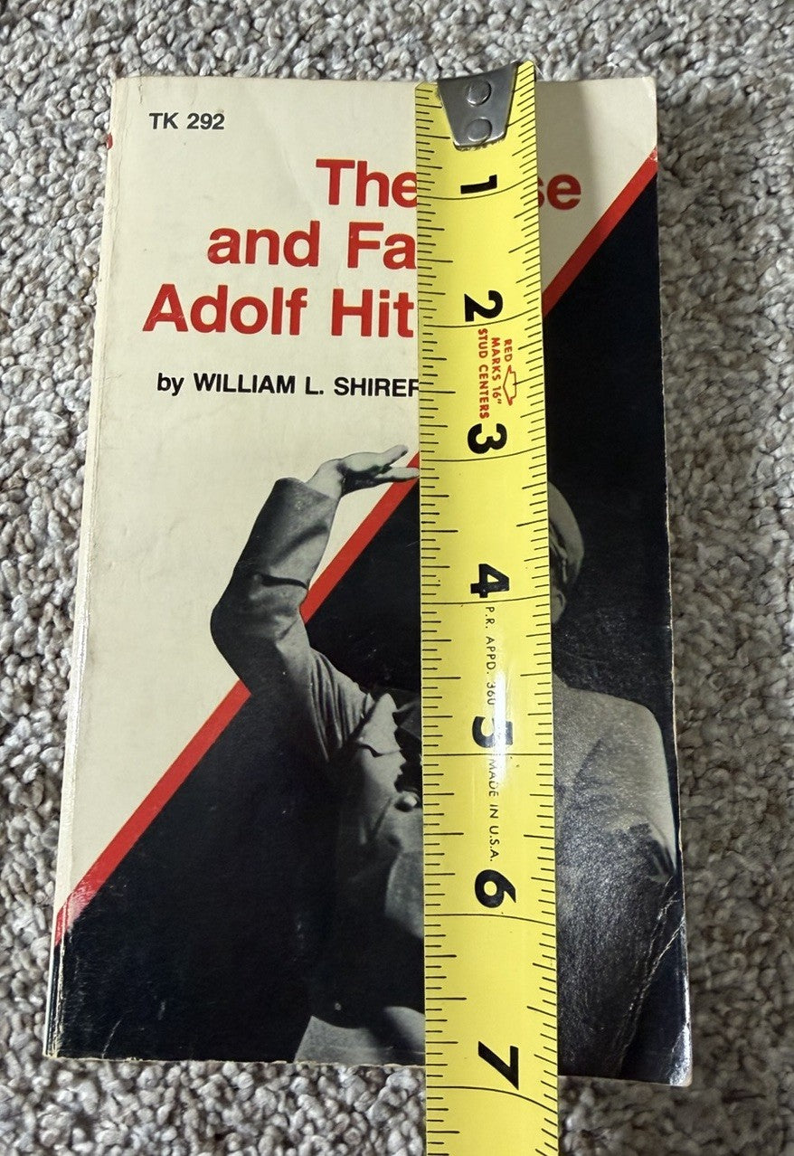 Rise and Fall of Adolf Hitler William Shirer 1961 Paperback Book