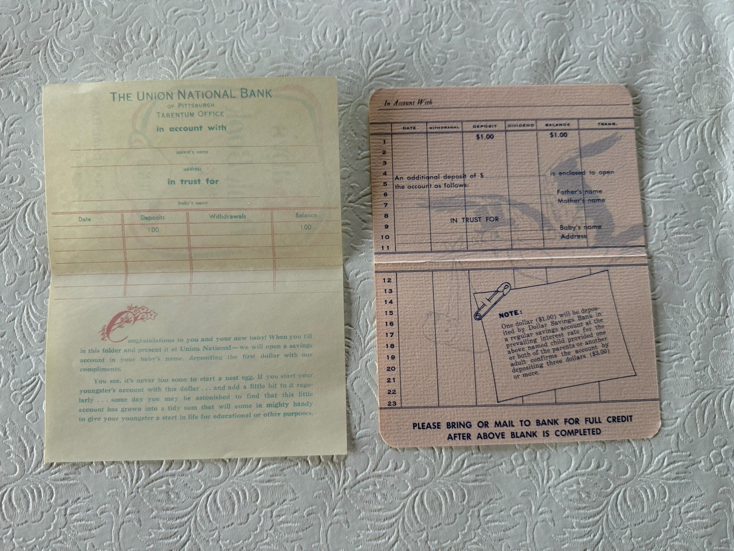 Vintage 1971 New Baby Welcome Packet Gerber Advertising Ephemera Parent Lot