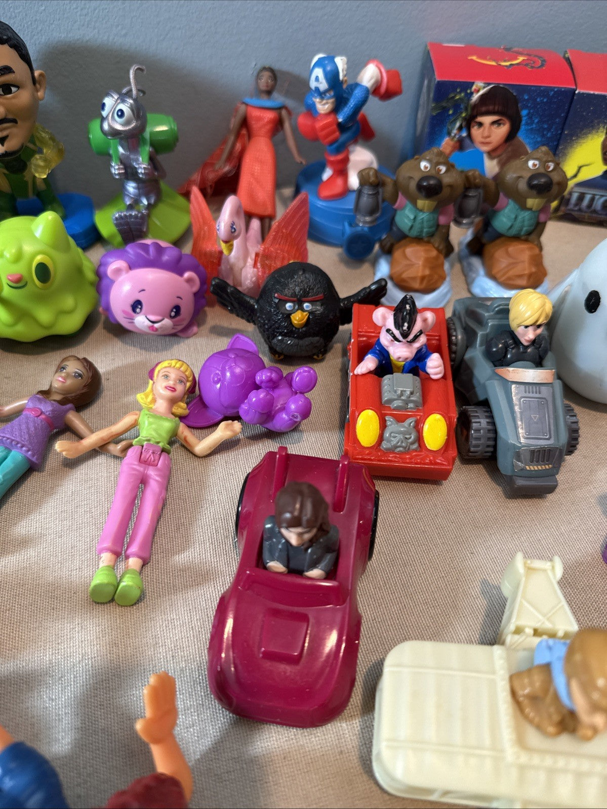 Vintage McDonalds Toys Figures Happy Meal Mixed Sealed Loose Lot of 71