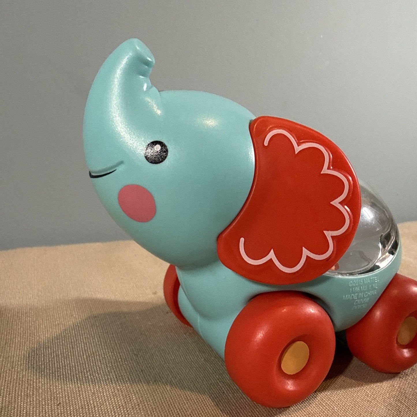 Fisher Price Poppity Pop Animals Rolling Rattle Toy Lot of 3 Vintage Toys