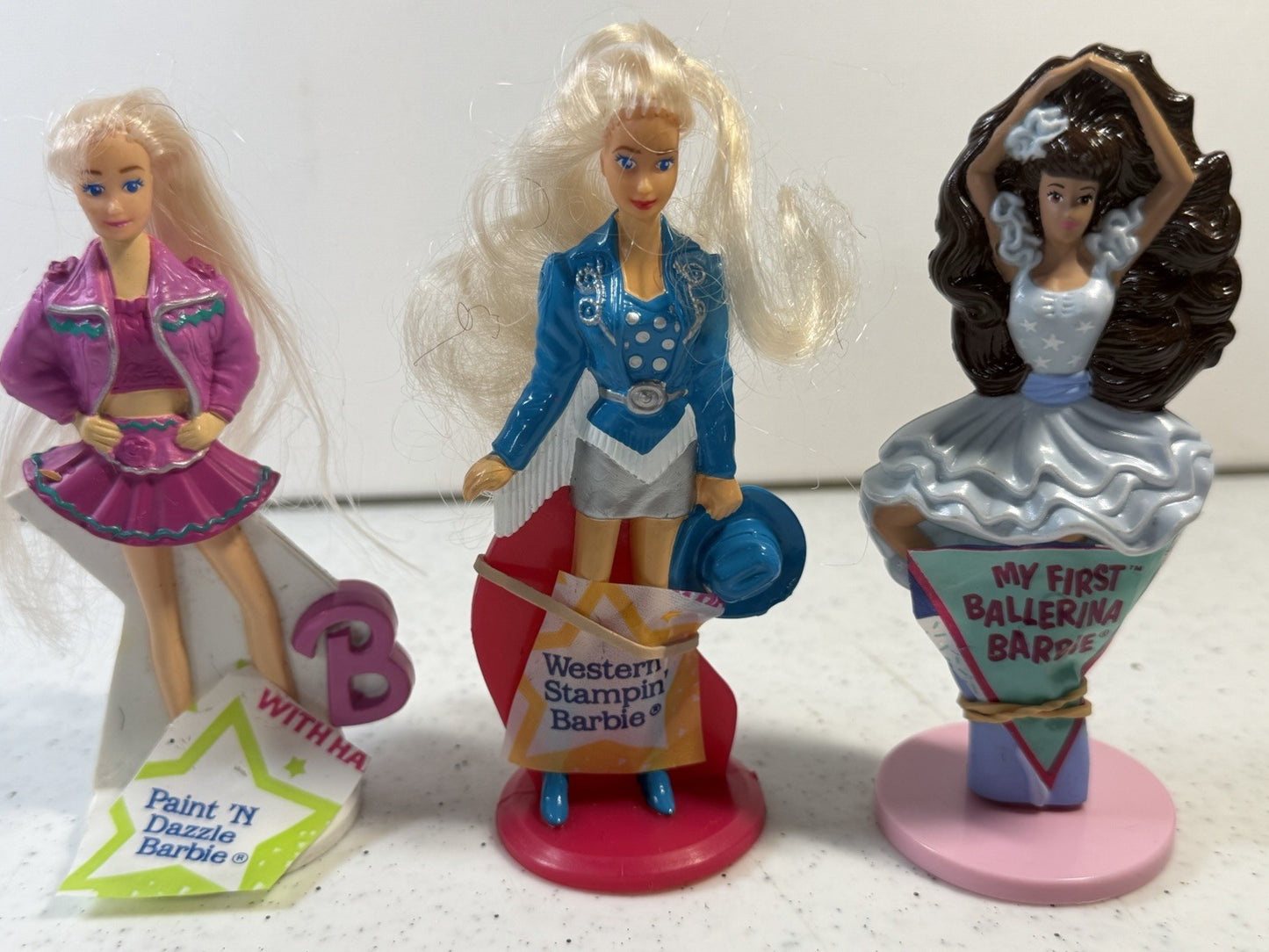 Vintage 1992 1993 McDonald's Barbie Happy Meal Toy Lot 12 Figurines
