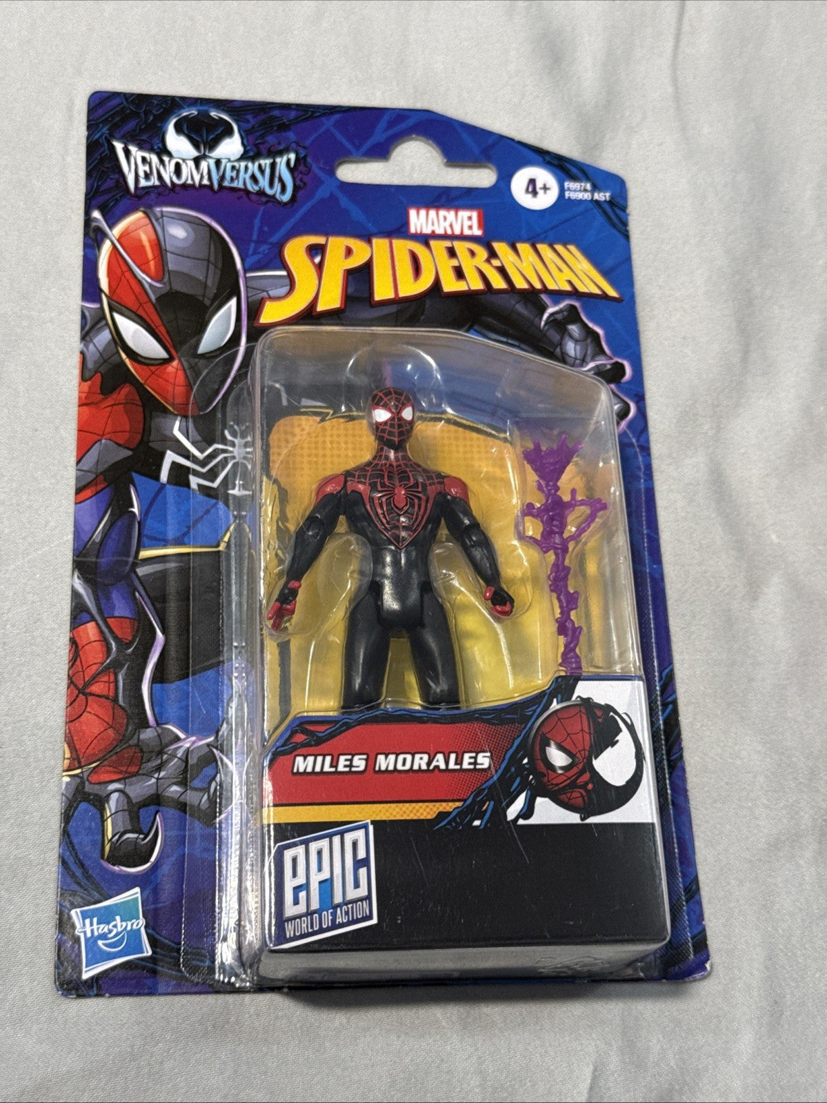 Marvel Spider Man Venom vs Miles Morales 3.75 Inch Figure Hasbro NEW