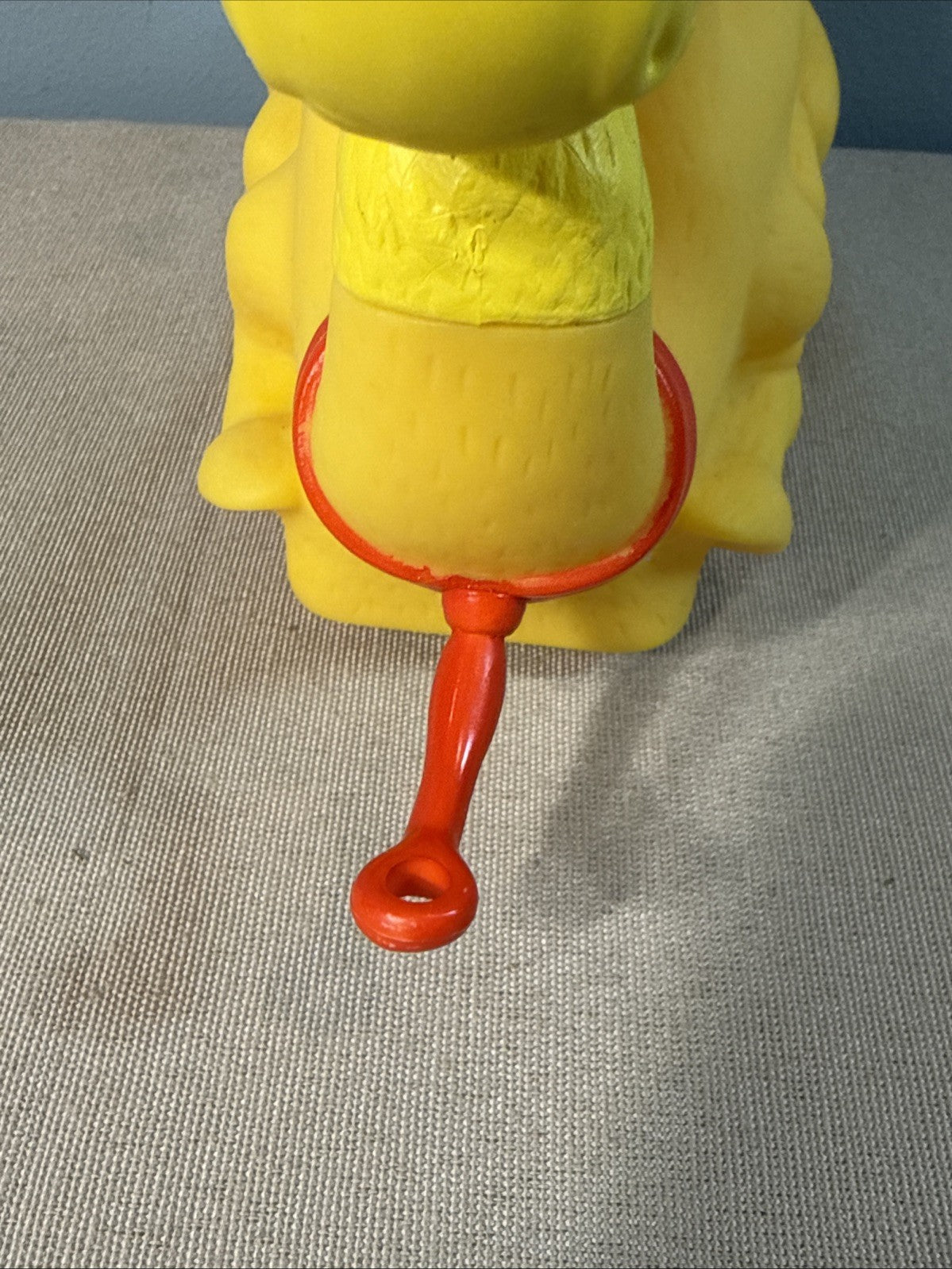 Vintage ERTL Dr Seuss Five Hump Wump Camel Yellow Pull Toy Motion Collectible