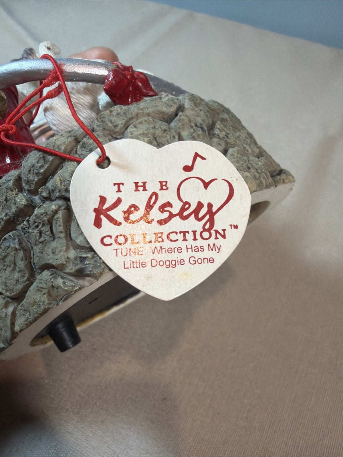 Kelsey Collection Music Box Dalmatian Where Has My Little Doggie Gone